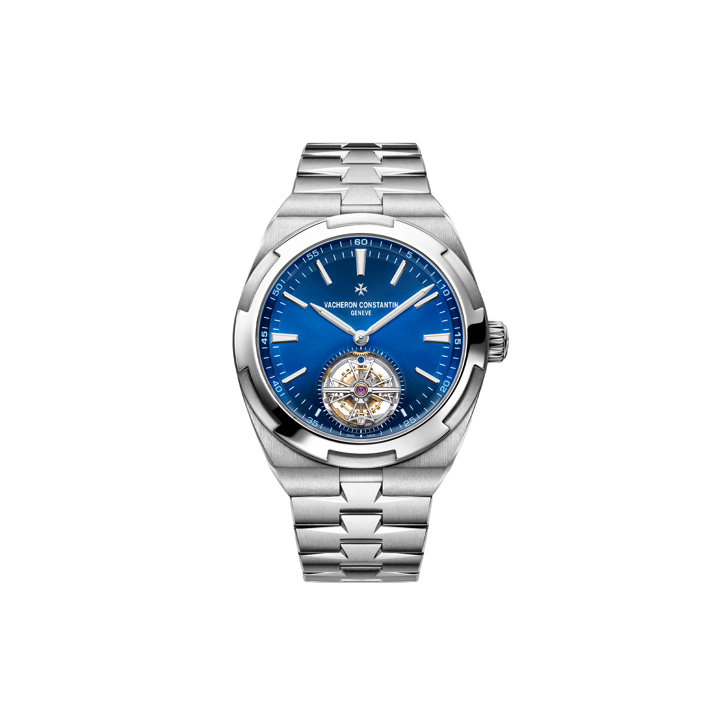 vacheron Co*sta*t*n overseas series tourbillon watch 6000v/110a-b544